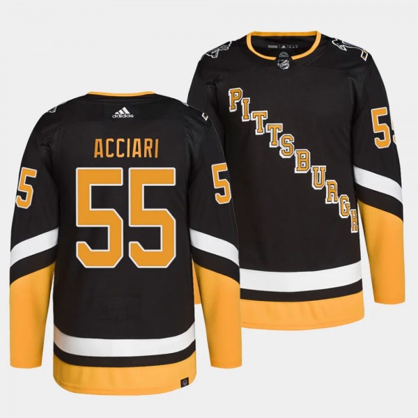 Noel Acciari Pittsburgh Penguins Alternate Black #...
