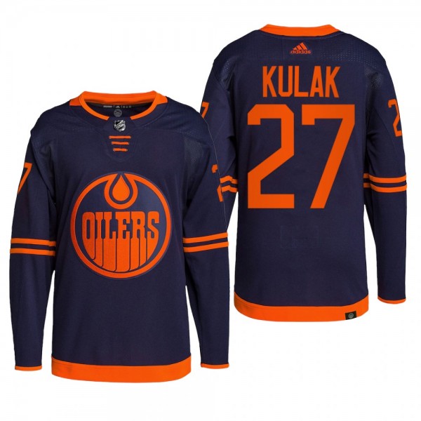 Edmonton Oilers 2022 Alternate Jersey Brett Kulak ...