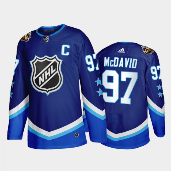 Connor McDavid #97 Edmonton Oilers 2022 All-Star B...