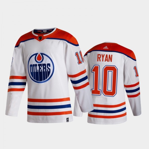 Edmonton Oilers Derek Ryan #10 2021 Reverse Retro ...