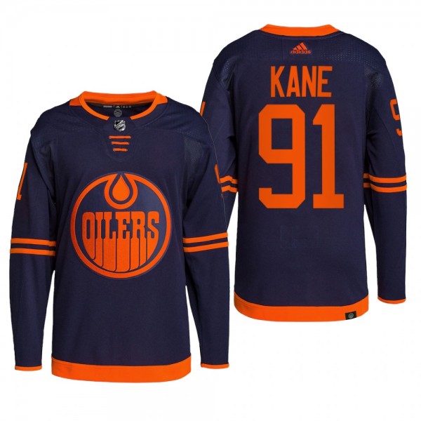 Edmonton Oilers 2022 Alternate Jersey Evander Kane...