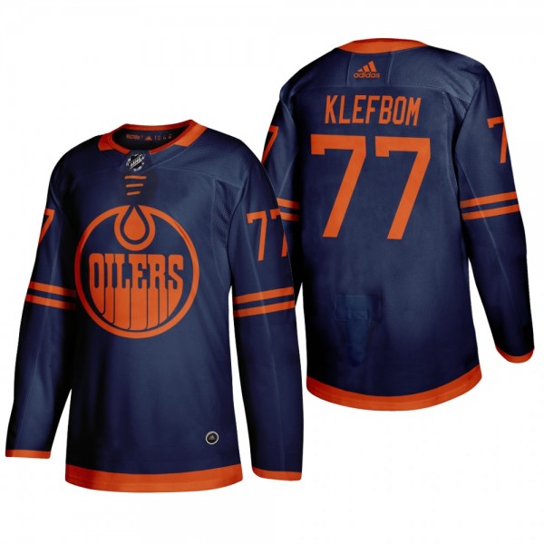 Edmonton Oilers Oscar Klefbom #77 2020 Season Alte...