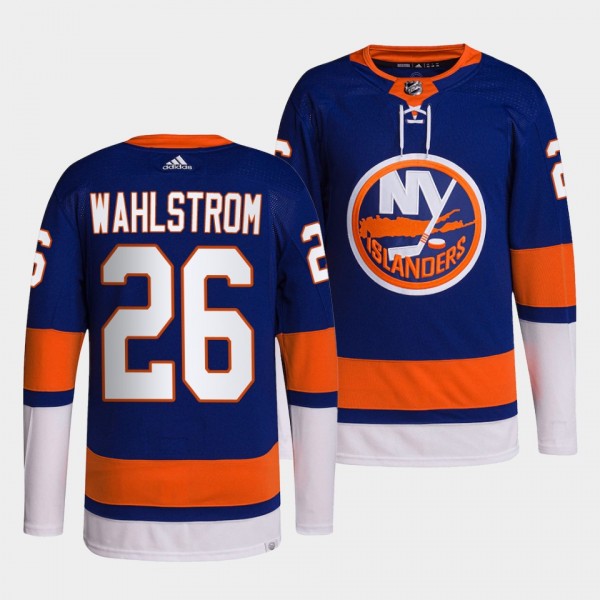 New York Islanders 2022 Home Oliver Wahlstrom #26 ...