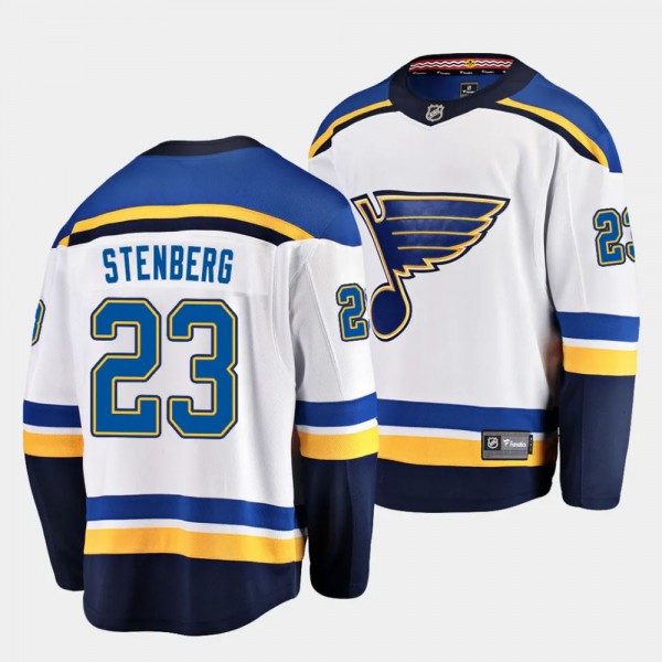 2023 NHL Draft Otto Stenberg St. Louis Blues Jerse...