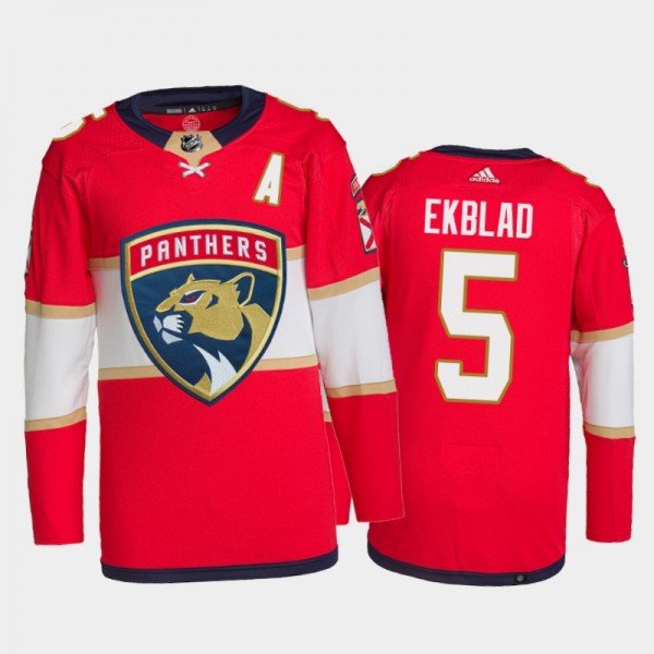 2021-22 Florida Panthers Aaron Ekblad Home Jersey ...
