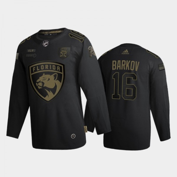 Men Florida Panthers Aleksander Barkov #16 2020 Ve...