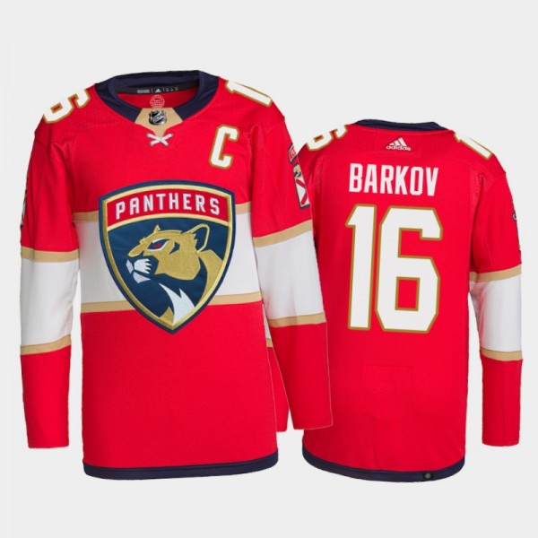 2021-22 Florida Panthers Aleksander Barkov Home Je...