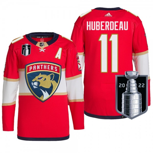 Florida Panthers 2022 Stanley Cup Playoffs Jonathan Huberdeau Authentic Pro Jersey