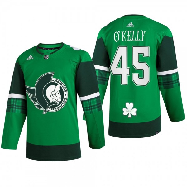 Ottawa Senators Parker Kelly #45 St. Patrick 2022 ...