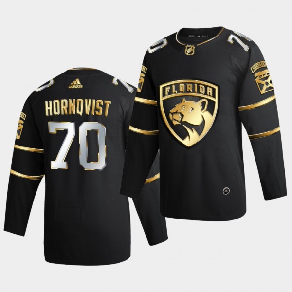 Florida Panthers Patric Hornqvist 2020-21 Golden Edition Limited Authentic Black Jersey