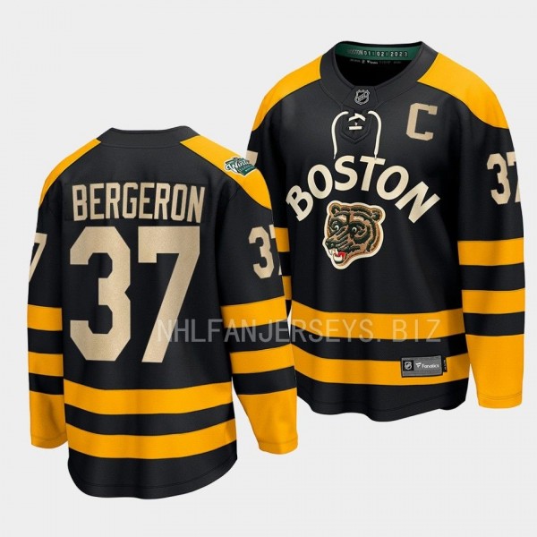 Boston Bruins Patrice Bergeron 2023 Winter Classic...