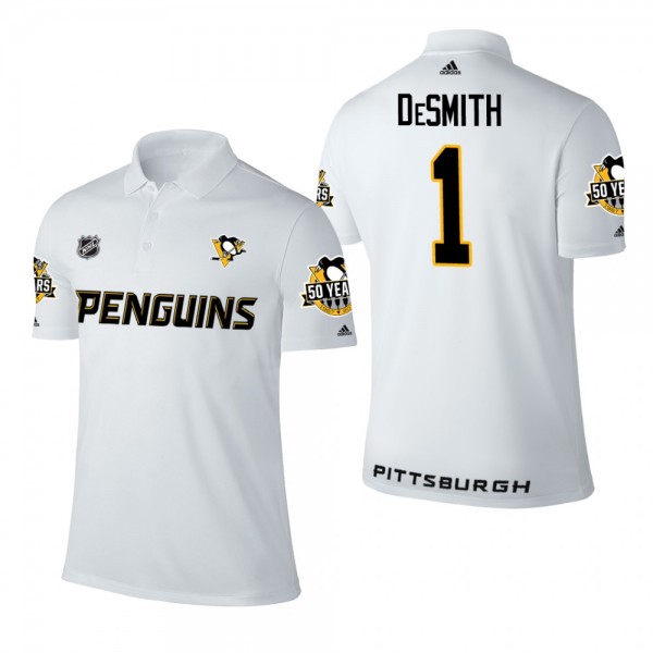 Pittsburgh Penguins Casey DeSmith #1 Away Inexpens...
