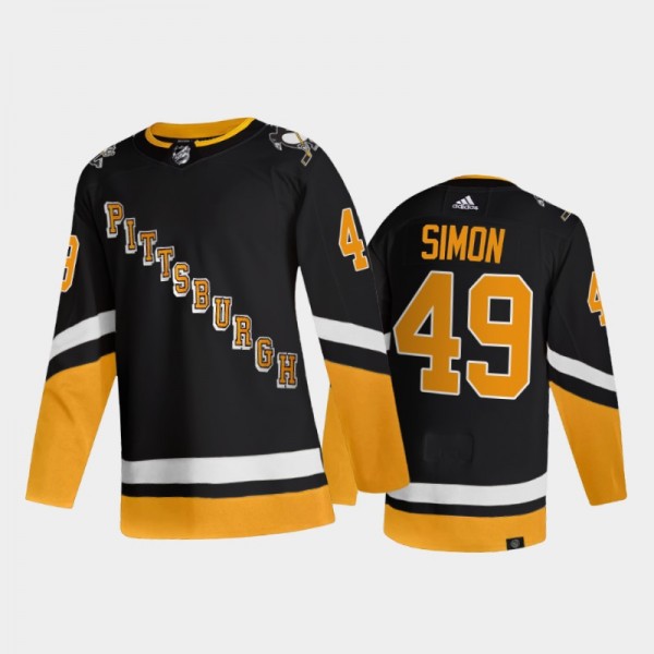 2021-22 Pittsburgh Penguins Dominik Simon Third Je...