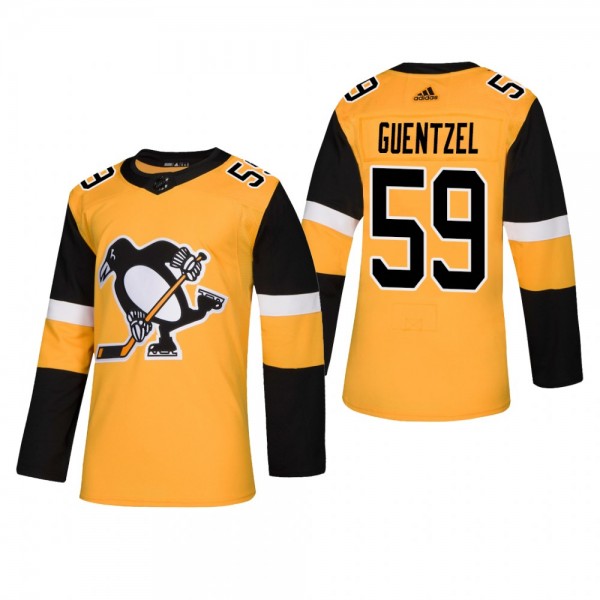Men's Pittsburgh Penguins Jake Guentzel #59 2019 A...