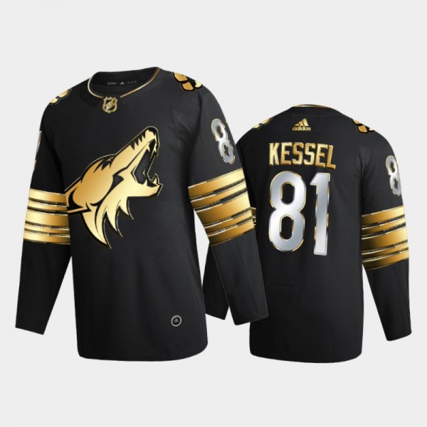 Arizona Coyotes Phil Kessel #81 2020-21 Golden Edition Black Limited Authentic Jersey
