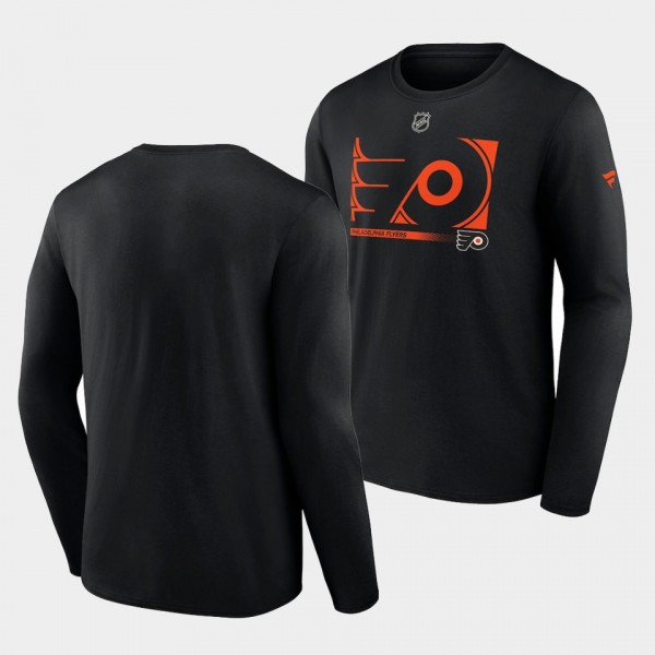 Philadelphia Flyers T-Shirt Authentic Pro Core Collection Secondary Black