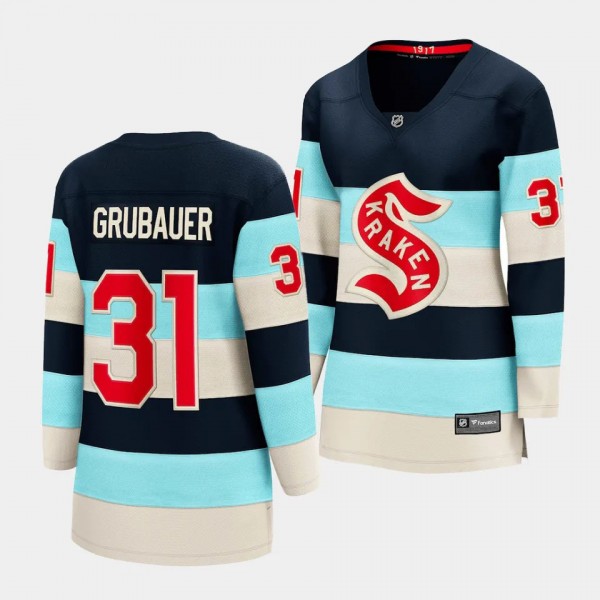 Seattle Kraken Philipp Grubauer 2024 NHL Winter Cl...