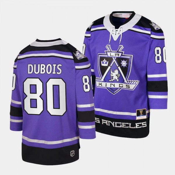 Pierre-Luc Dubois Los Angeles Kings 2002 Blue Line Player Purple #80 Jersey