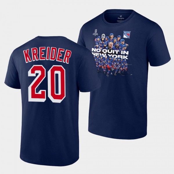New York Rangers Chris Kreider No Quit in NY 2022 ...