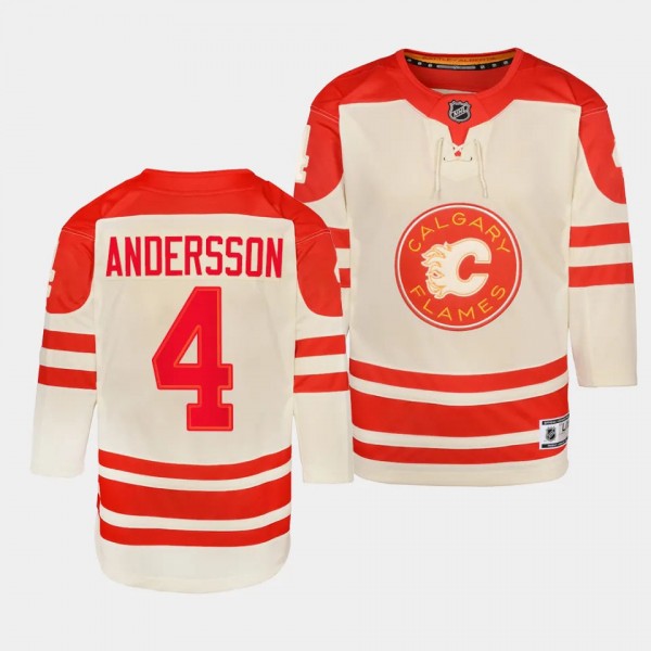 Rasmus Andersson Calgary Flames Youth Jersey 2023 ...