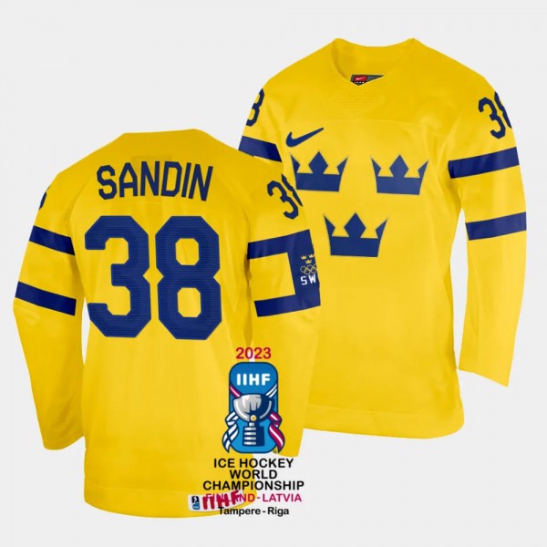 Sweden 2023 IIHF World Championship Rasmus Sandin ...
