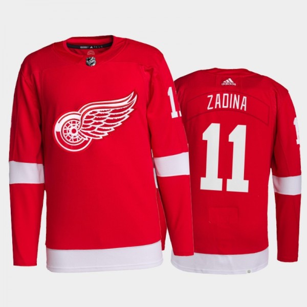 2021-22 Detroit Red Wings Filip Zadina Pro Authent...