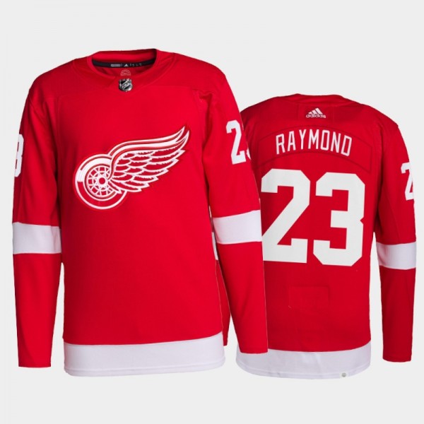 2021-22 Detroit Red Wings Lucas Raymond Pro Authen...