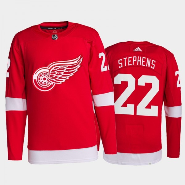 2021-22 Detroit Red Wings Mitchell Stephens Pro Au...