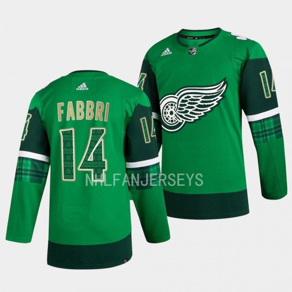 Detroit Red Wings 2023 St. Patricks Day Robby Fabb...