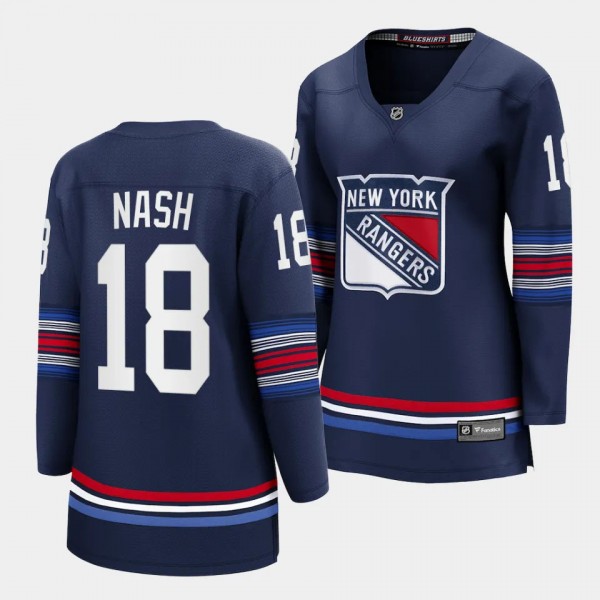 Riley Nash New York Rangers 2023-24 Alternate Women Premier 18 Jersey Breakaway Player