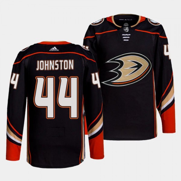 Ross Johnston Anaheim Ducks Home Black #44 Primegr...
