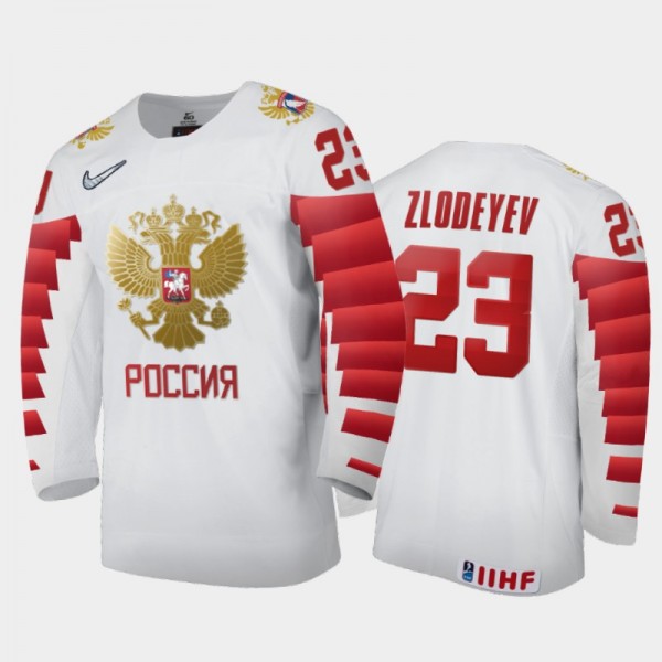 Russia Hockey Dmitri Zlodeyev 2022 IIHF World Juni...