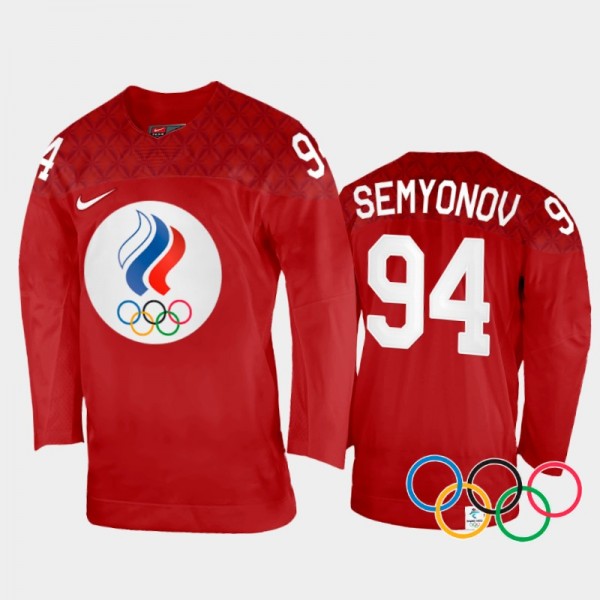 Russia Hockey Kirill Semyonov 2022 Winter Olympics...