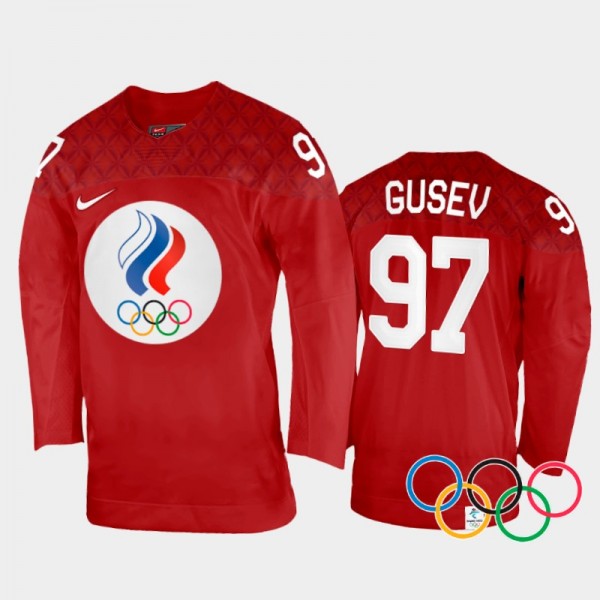 Russia Hockey Nikita Gusev 2022 Winter Olympics Re...