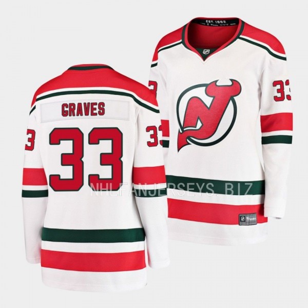 Ryan Graves New Jersey Devils 2022-23 Heritage Wom...