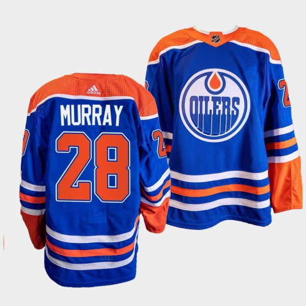 Edmonton Oilers 2022-23 Home Ryan Murray #28 Royal...