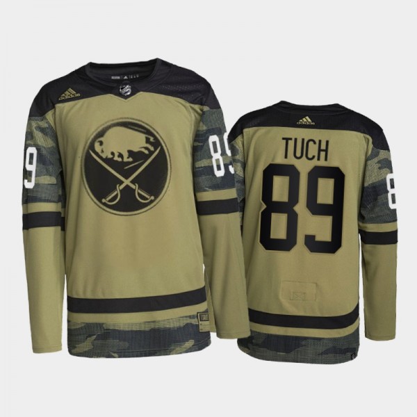 Alex Tuch Buffalo Sabres 2022 Military Appreciation Night Jersey Camo #89 Primegreen Authentic