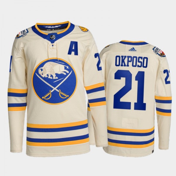 Buffalo Sabres 2022 Heritage Classic Jersey Kyle O...