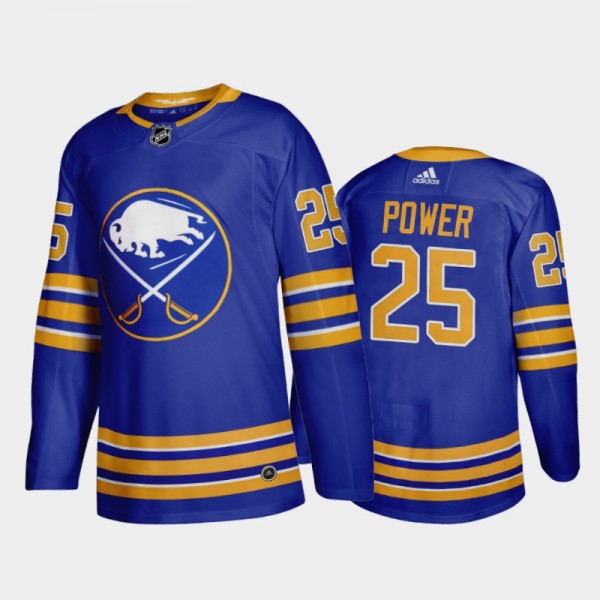 Buffalo Sabres Owen Power #25 2021 NHL Draft First Pick Royal Authentic Jersey