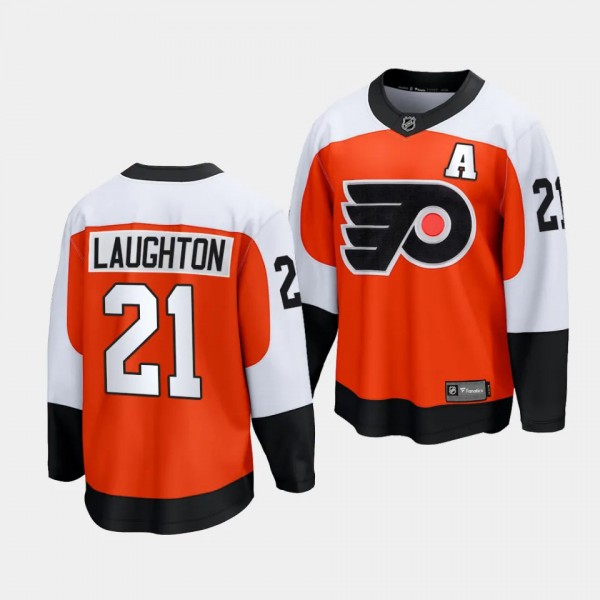 Philadelphia Flyers Scott Laughton 2023-24 Home Bu...