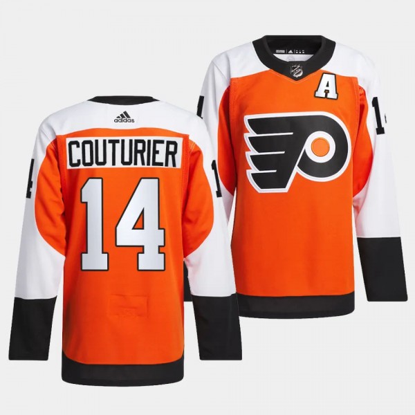 Sean Couturier #14 Philadelphia Flyers 2023-24 Authentic Burnt Orange Jersey Home