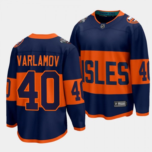 New York Islanders Semyon Varlamov 2024 NHL Stadiu...