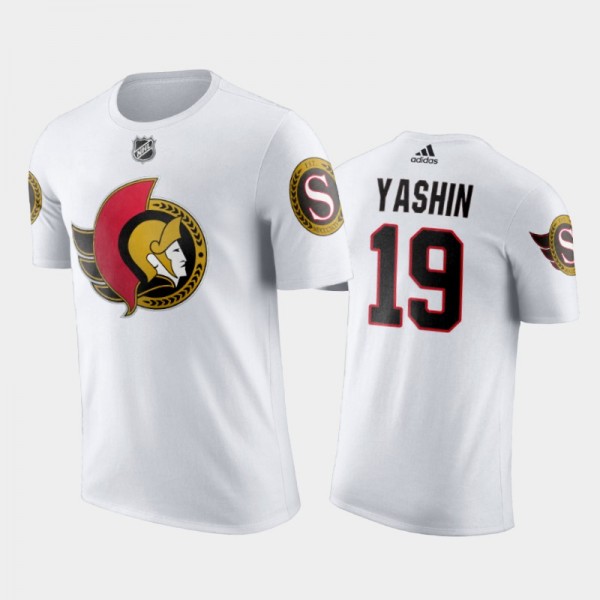 Ottawa Senators Alexei Yashin #19 Away White 2020-...
