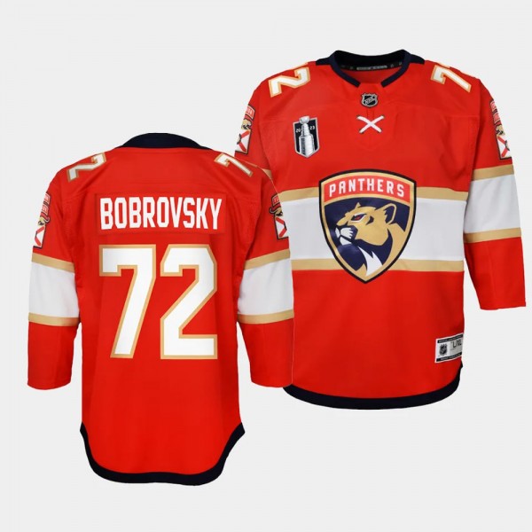 Florida Panthers #72 Sergei Bobrovsky 2023 Stanley...