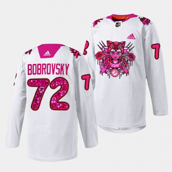 Pink in the Rink Sergei Bobrovsky Florida Panthers...