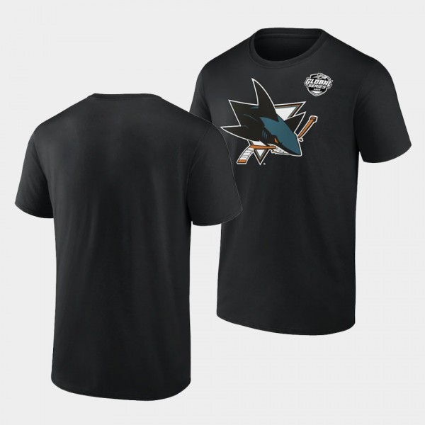 San Jose Sharks 2022 NHL Global Series T-Shirt Bla...