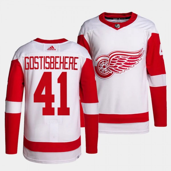 Detroit Red Wings Authentic Pro Shayne Gostisbeher...