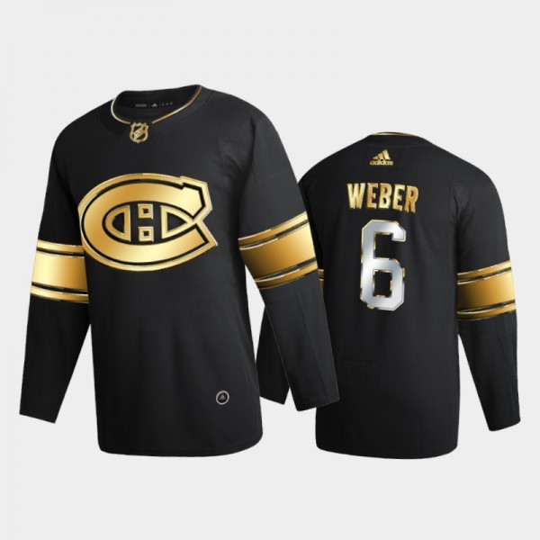 Montreal Canadiens Shea Weber #6 2020-21 Golden Ed...
