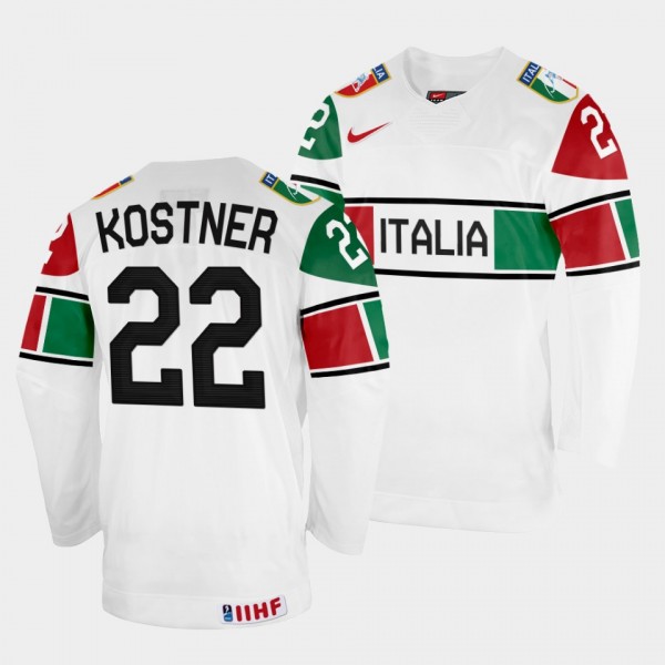 Italy 2022 IIHF World Championship Simon Kostner #...