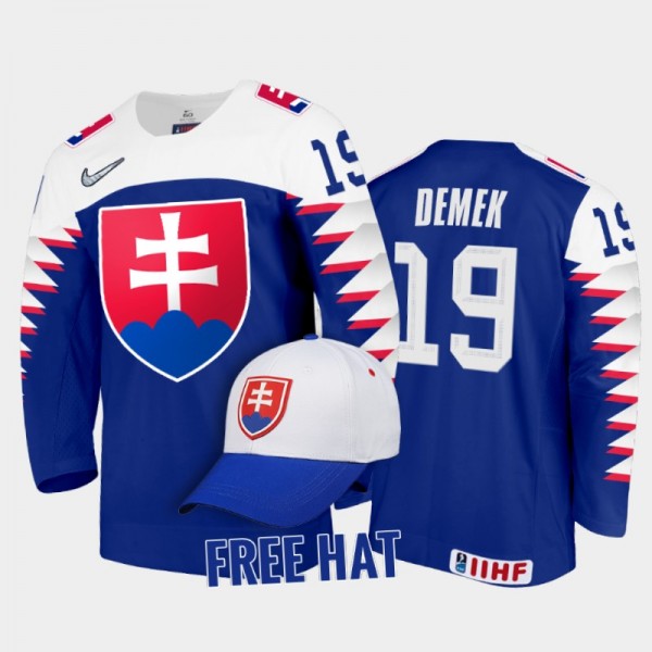 Slovakia Hockey Jakub Demek 2022 IIHF World Junior...